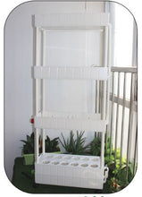 Load image into Gallery viewer, Movable smart planter for home use vertical horticultural hydroponics system with grow lights
