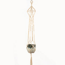 Load image into Gallery viewer, Hot sales 100% handmade macrame plant hanger flower /pot hanger for wall decoration countyard garden
