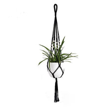 Load image into Gallery viewer, Hot sales 100% handmade macrame plant hanger flower /pot hanger for wall decoration countyard garden
