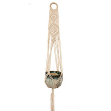 Load image into Gallery viewer, Hot sales 100% handmade macrame plant hanger flower /pot hanger for wall decoration countyard garden
