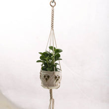 Load image into Gallery viewer, Hot sales 100% handmade macrame plant hanger flower /pot hanger for wall decoration countyard garden
