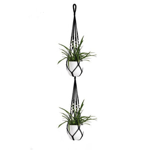 Hot sales 100% handmade macrame plant hanger flower /pot hanger for wall decoration countyard garden