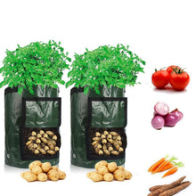 Load image into Gallery viewer, Potato Cultivation Planting Woven Fabric Bags Garden Pots Planters Vegetable Planting Bags Grow Bag Farm Home Garden Tool D30
