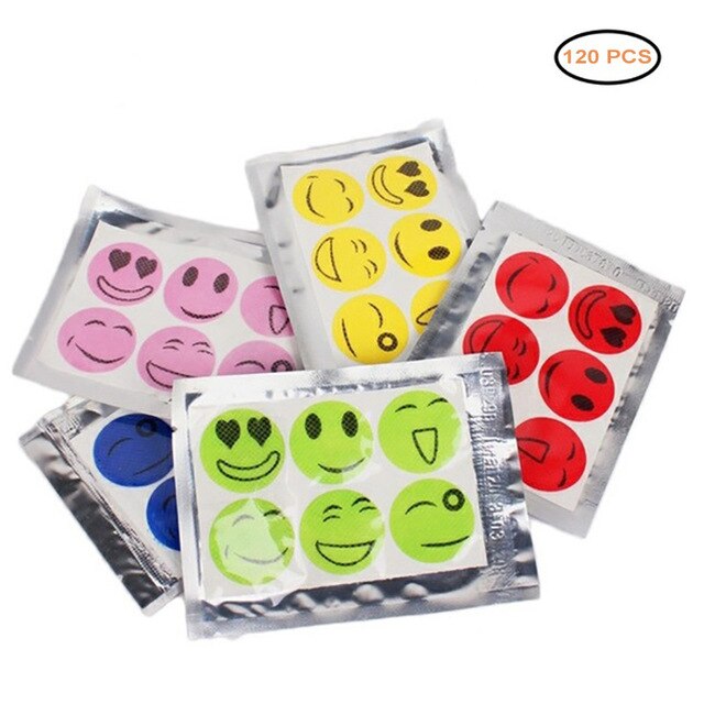 300Pcs Mosquito Repellent Patches Stickers Natural Non Toxic Pure Essential Oil Camping Travel Children Adult Repellent Stickers